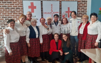 Crucea Roșie din Coreea de Sud, vizită la filiala din Sibiu. „Ceea ce am văzut aici este spiritul original al Crucii Roșii”