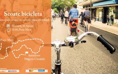 Sibienii, invitați să se plimbe cu bicicletele și să descopere orașul. Urban Bike Revolution deschide sezonul ciclist