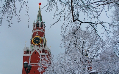 Căderi de zăpadă record la Moscova, în plină primăvară