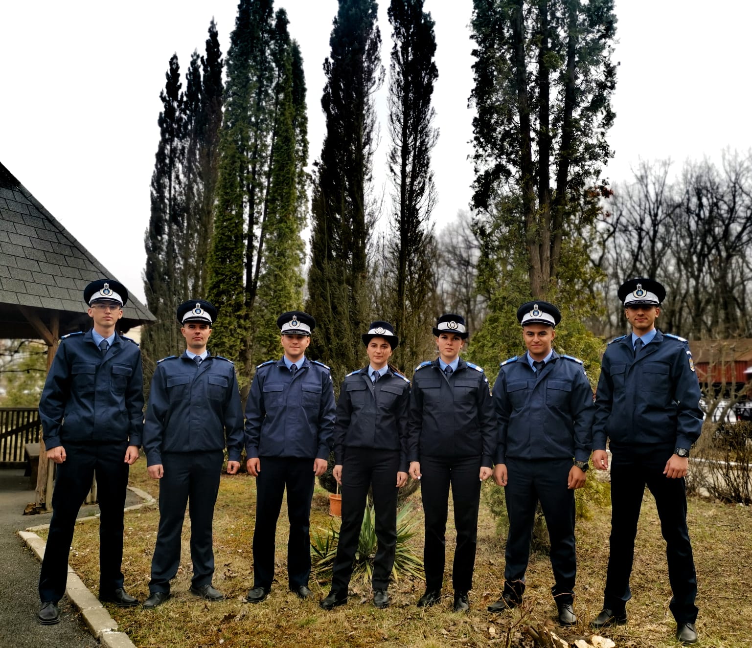 Noi recruți la Jandarmeria Sibiu. „Uniforma pe care o îmbrăca tata îmi inspira respect și siguranță”