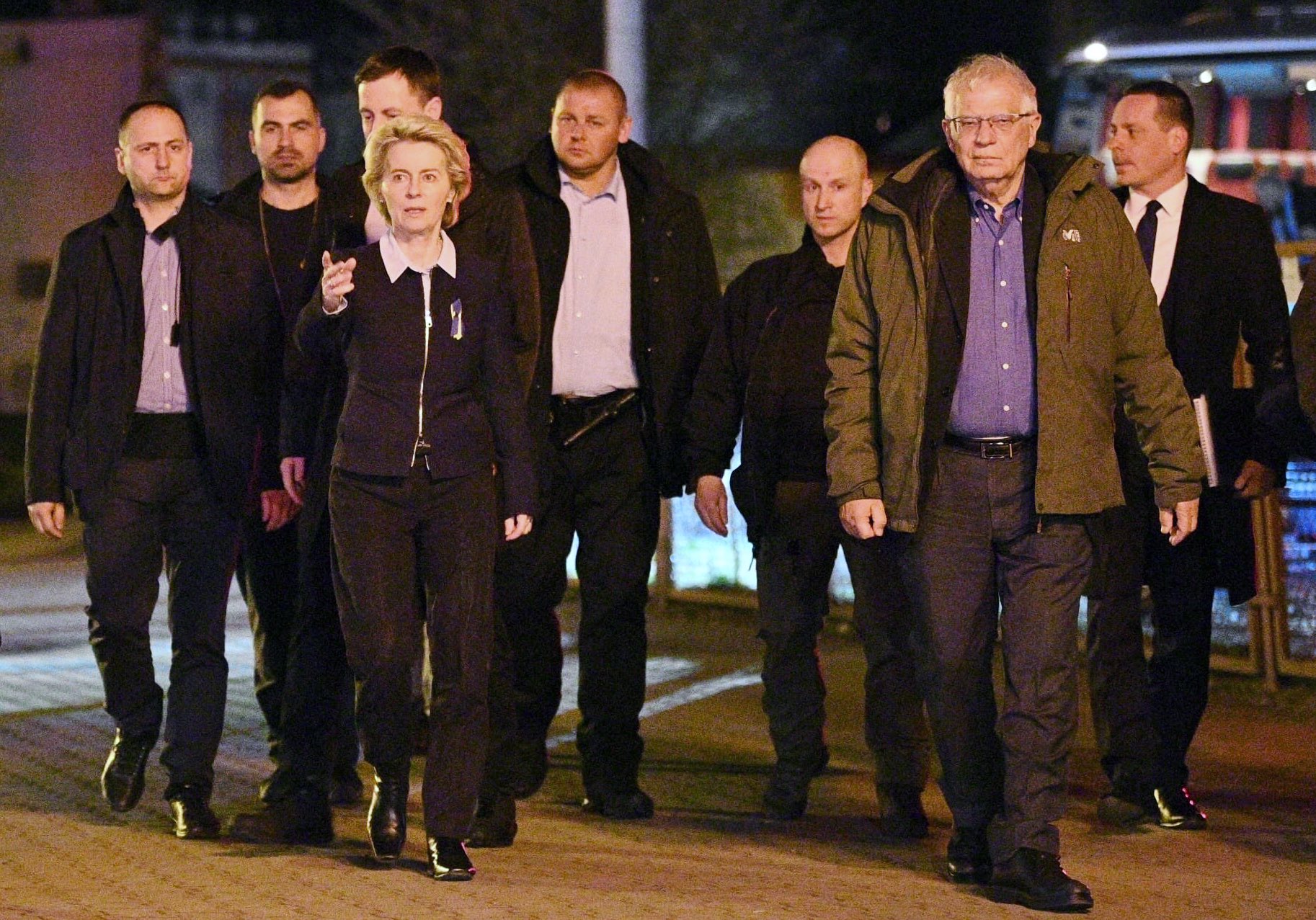 Ursula von der Leyen a plecat cu trenul din Polonia spre Kiev