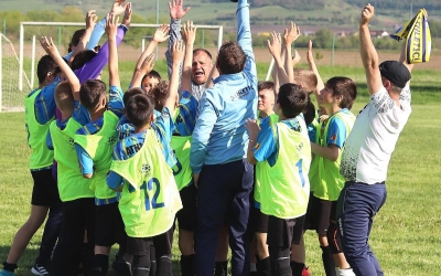 Șura Mare, în finala Cupei Satelor la fotbal. ”Am identificat 40 de copilași foarte îndemânatici la fotbal”