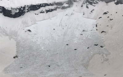 Avalanșă fără victime, la Bâlea Lac. „Nelipsita avalanșă de la începutul lunii mai”