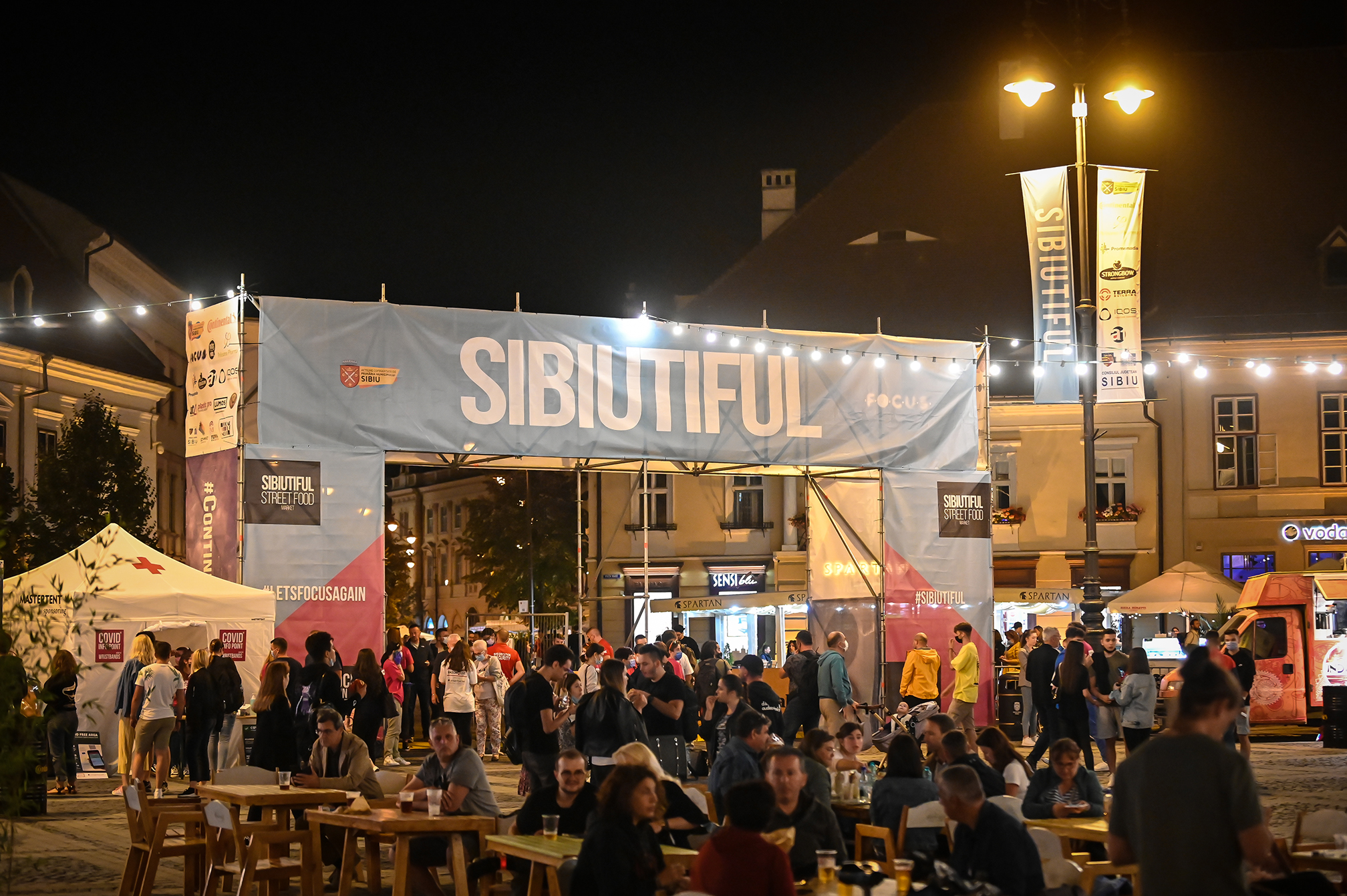 La final de lună mai, Sibiul se transformă în Sibiutiful Streetfood Market