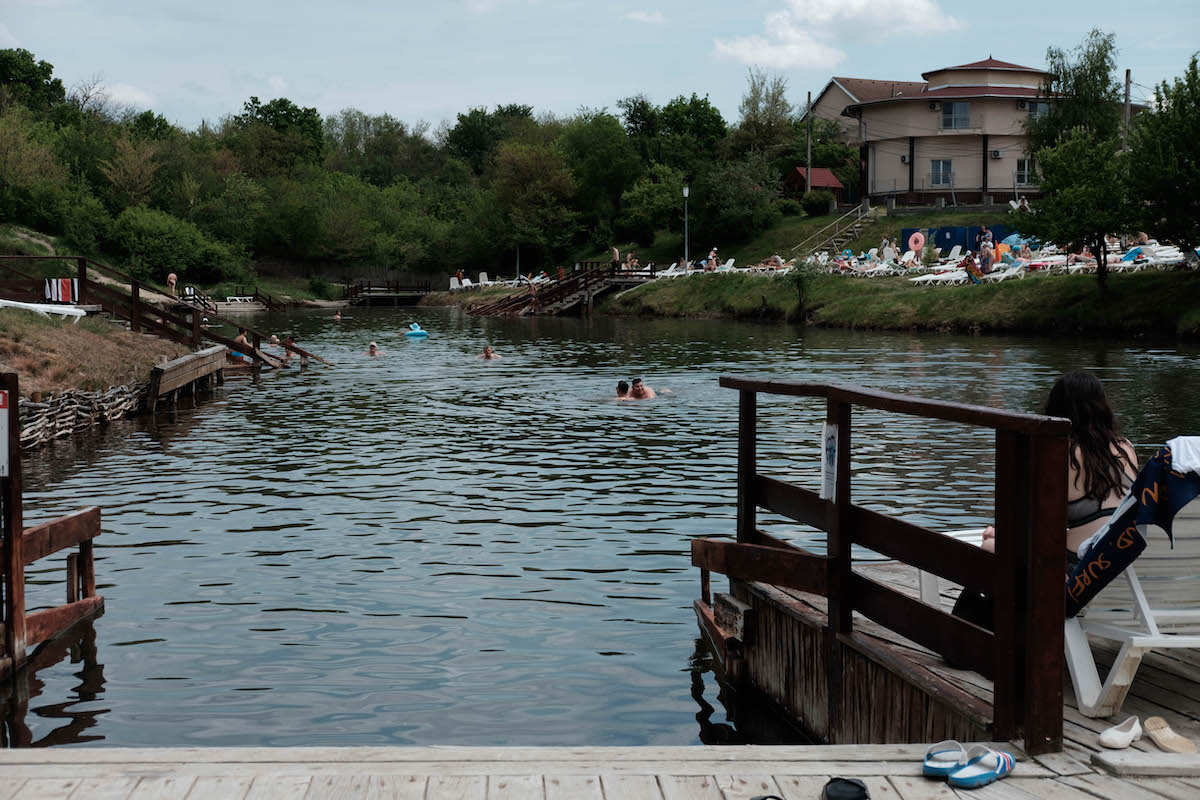 lacurile sarate Ocna Sibiului piscine naturale