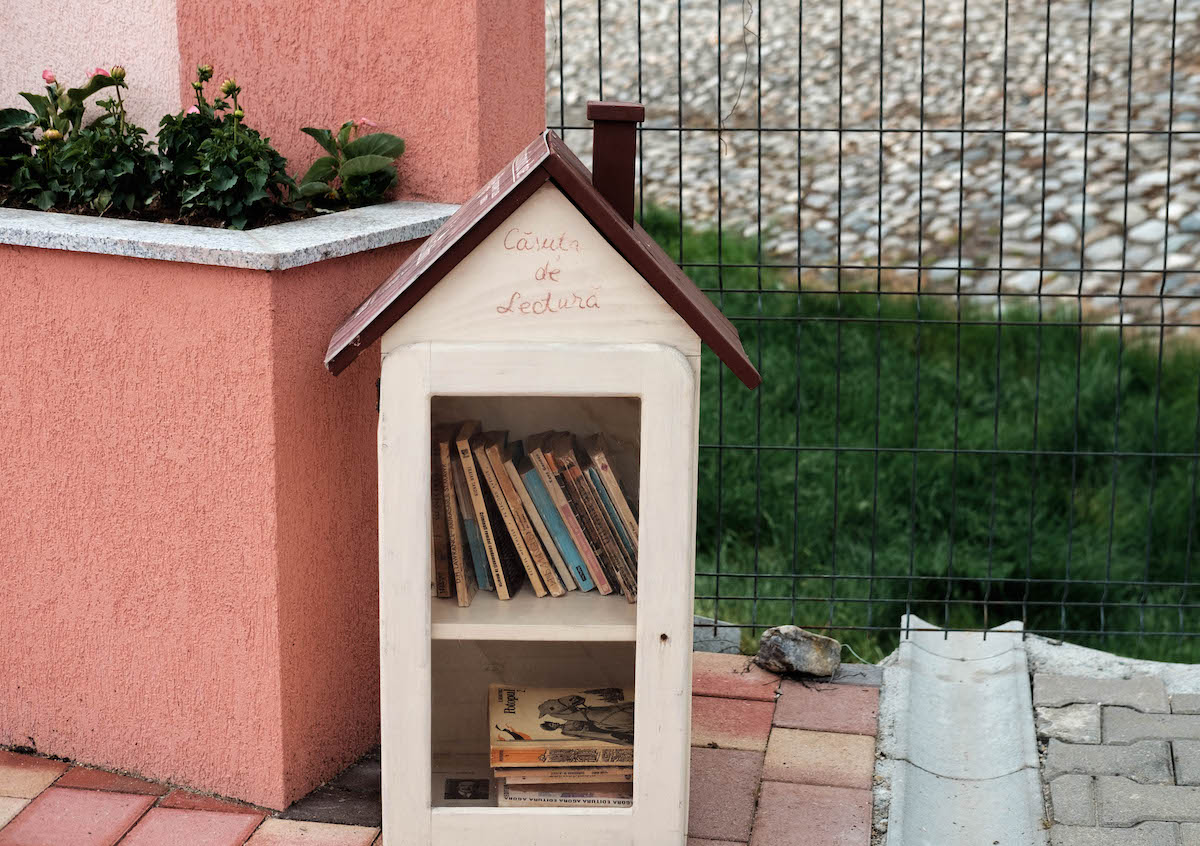 căsuța de lectură ocna sibiului