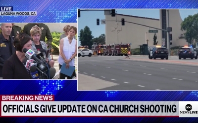 Un mort şi patru răniţi grav după mai multe focuri de armă într-o biserică, în SUA