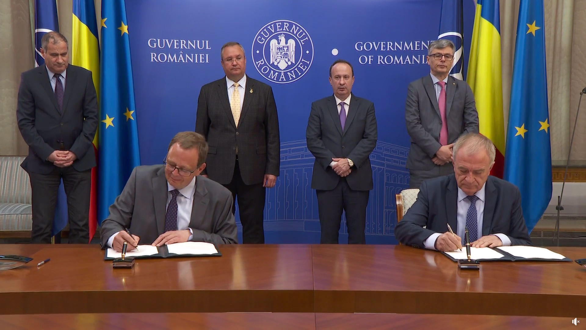 VIDEO Ciucă: Elaborarea strategiei de decarbonizare la Transgaz, exemplu de bună practică pentru tranziţia către o economie verde