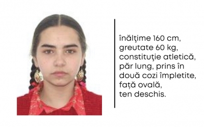 Fată de 14 ani, căutată în Sibiu. Cine o vede e rugat să sune la 112