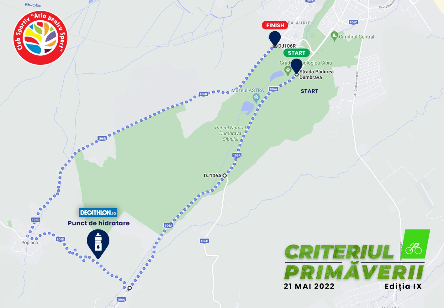 Restricții de circulație pentru cursa ciclistă „Criteriul Primăverii”