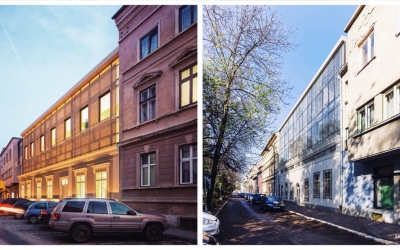 Proiectul unor noi clădiri, cu pereți de sticlă în centrul istoric, scos la vânzare cu 900.000 de euro