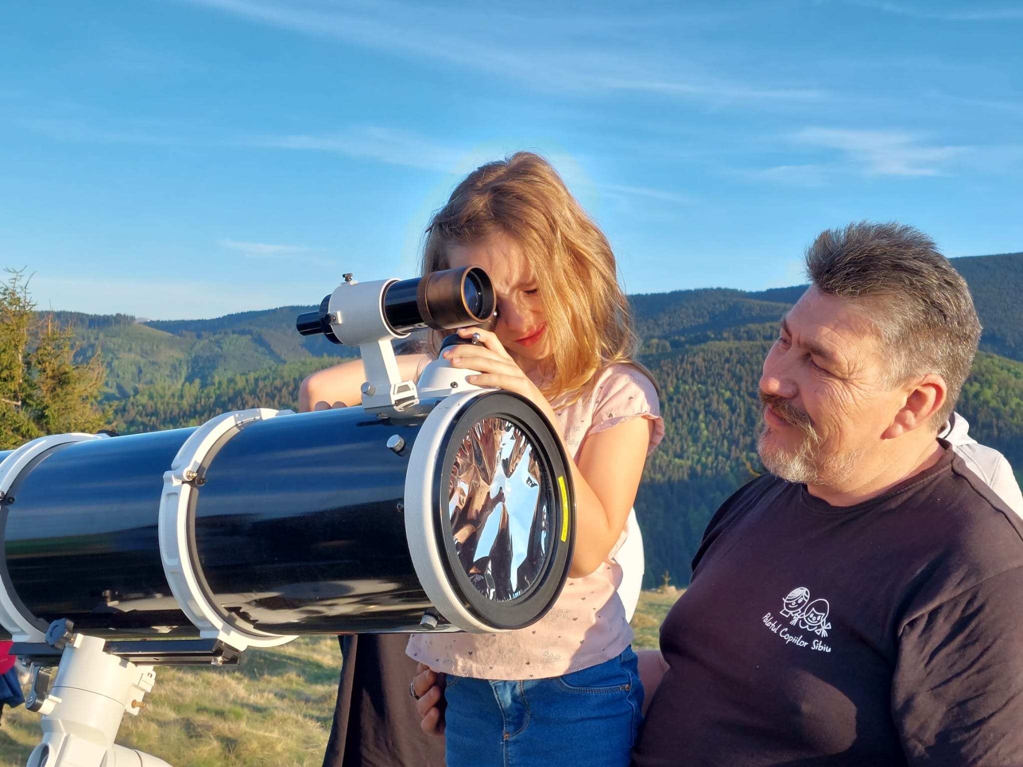 FOTO Unde se va construi Observatorul Astronomic de la Sibiu? Proiectul „Mai aproape de Stele” a avut loc chiar în locație