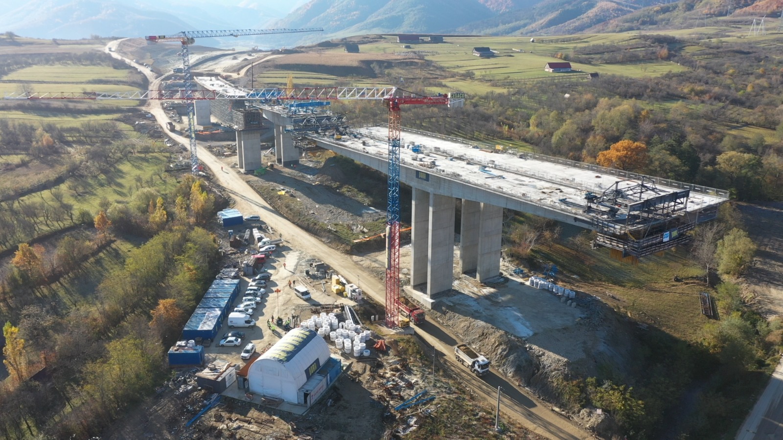 ”Autostrada Sibiu-Pitești e toată în lucru”. Construcția întregii autostrăzi s-ar putea încheia peste 5 ani