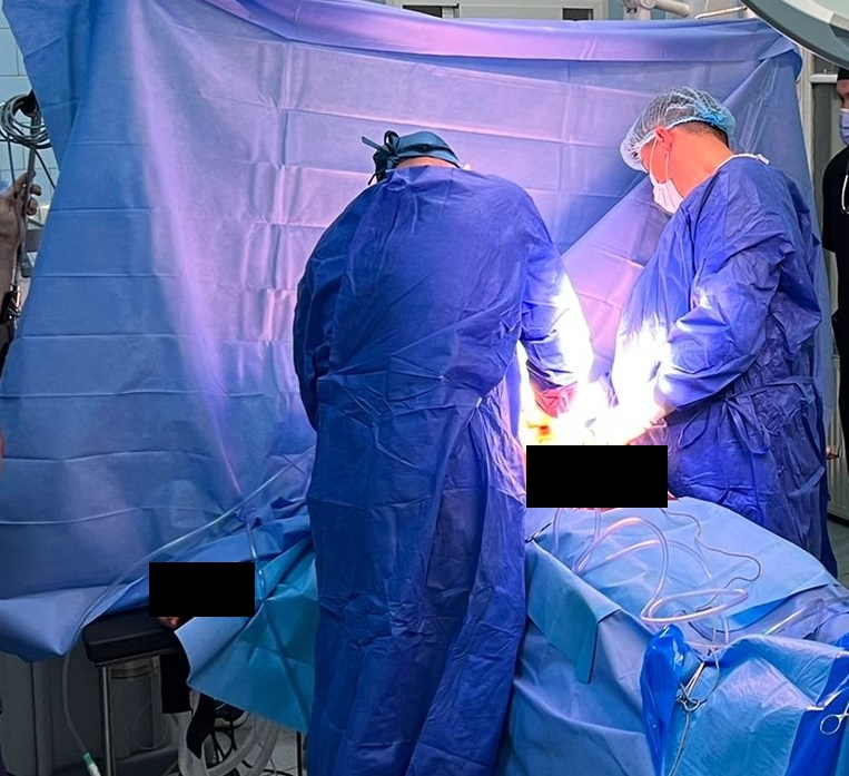 Prelevare de organe la Spitalul Județean din Sibiu. Au fost recoltate ficatul, rinichii și corneea de la un pacient de 53 de ani
