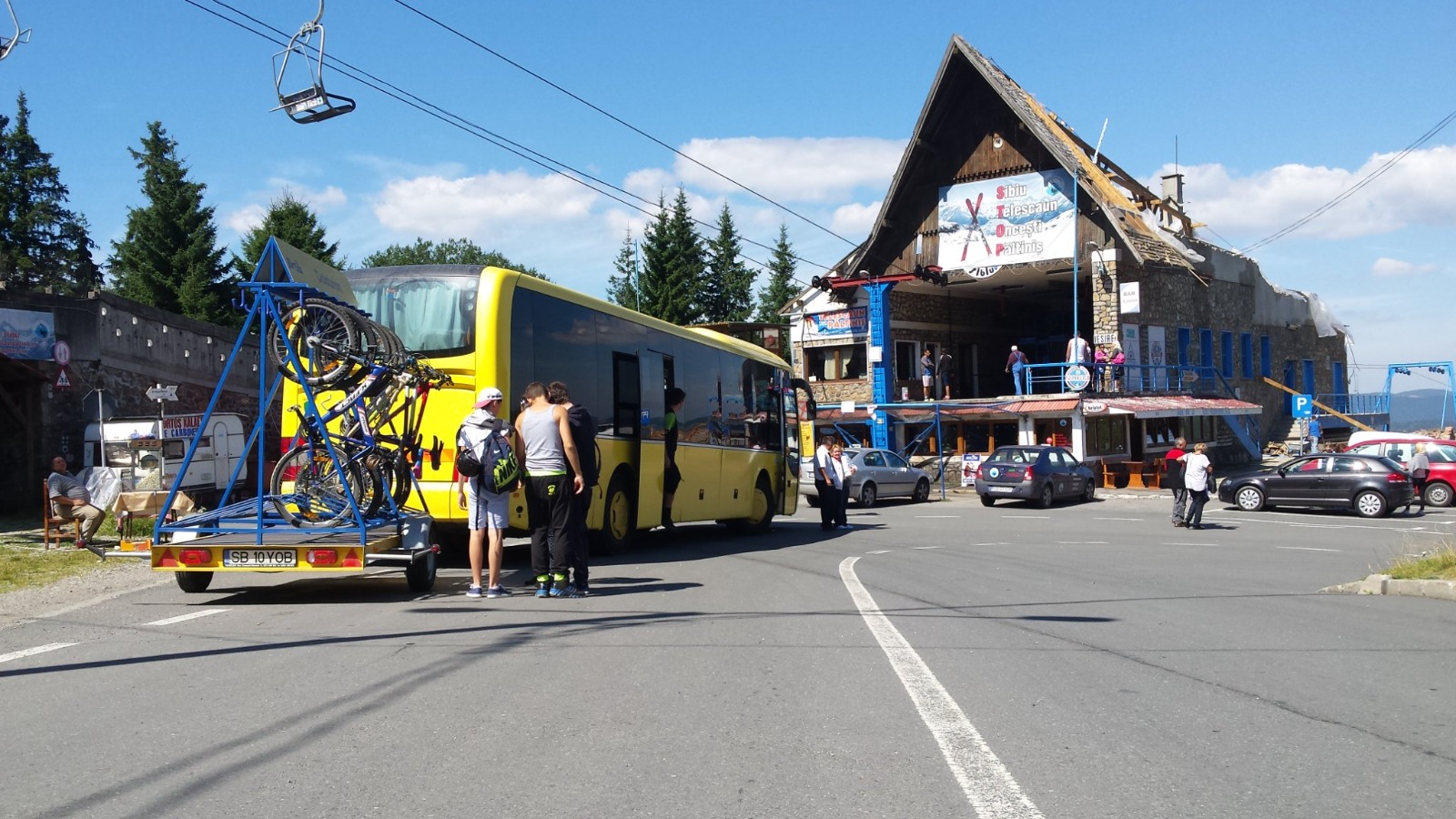 La Păltiniș cu bicicleta: Tursib reia transportul bicicletelor pe traseul 22