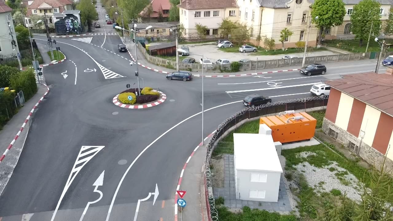 Modificări în giratoriul de la intersecția străzilor Calea Poplăcii, cu Avrigului și Cristianului