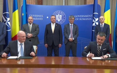 VIDEO S-a semnat contractul dintre Romgaz și ExxonMobil pentru extracția gazelor din Marea Neagră