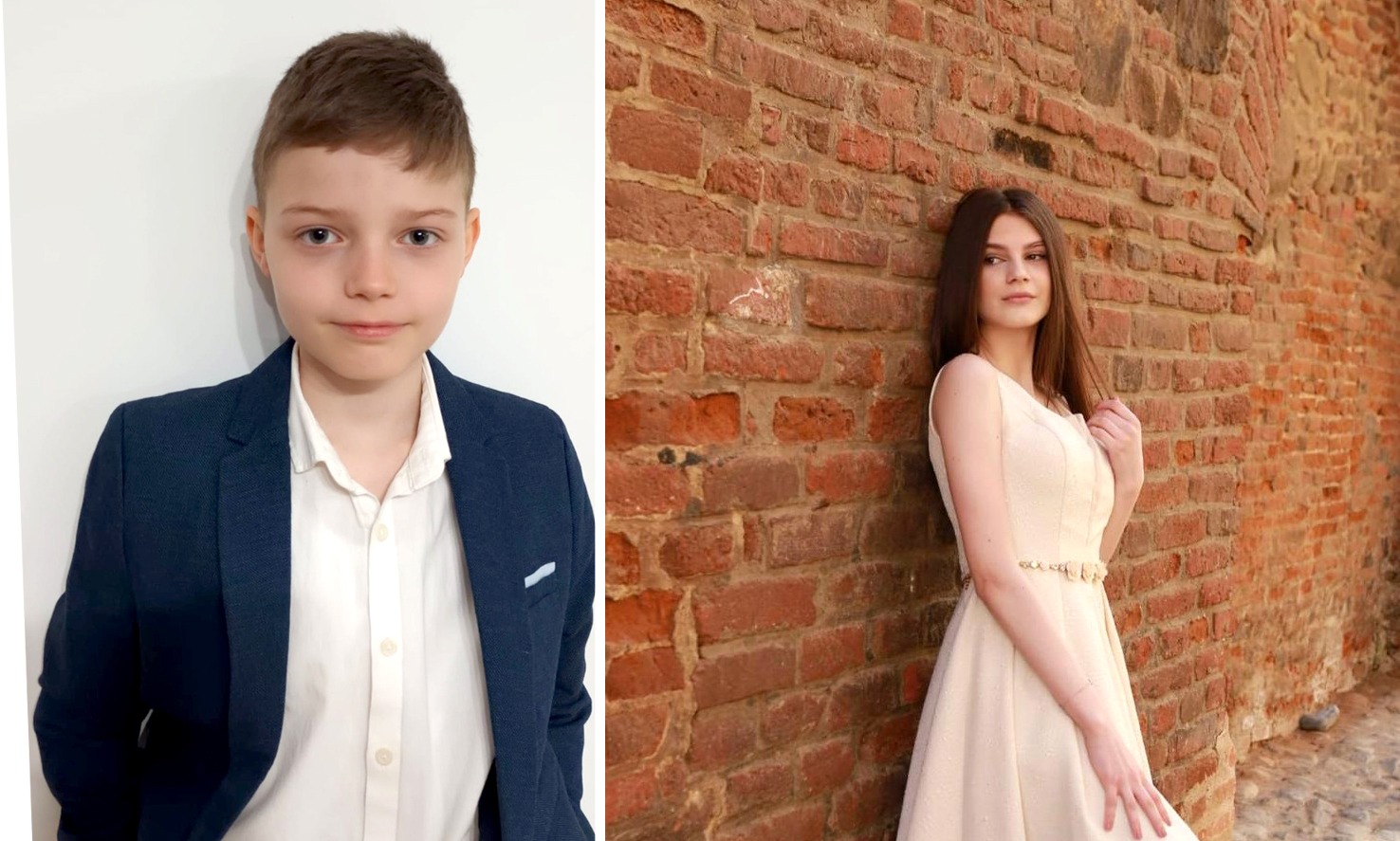 Petra și Vlad, doi dintre copiii talentați ai Școlii Populare de Arte din Sibiu: „Vreau să muncesc mult pentru a putea încânta oamenii cu cântecele mele”