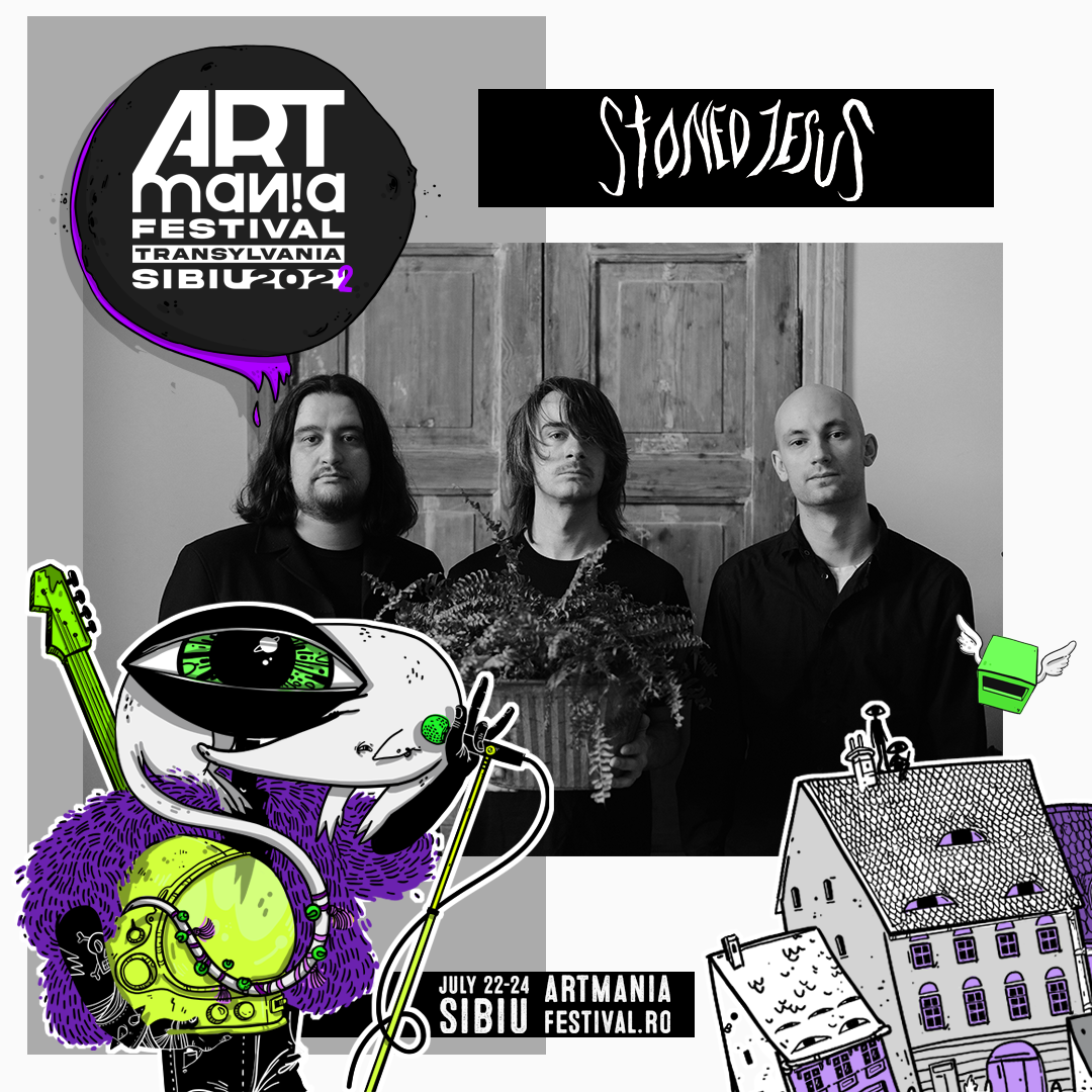 Trupa ucraineană Stoned Jesus, pe scena festivalului ARTmania