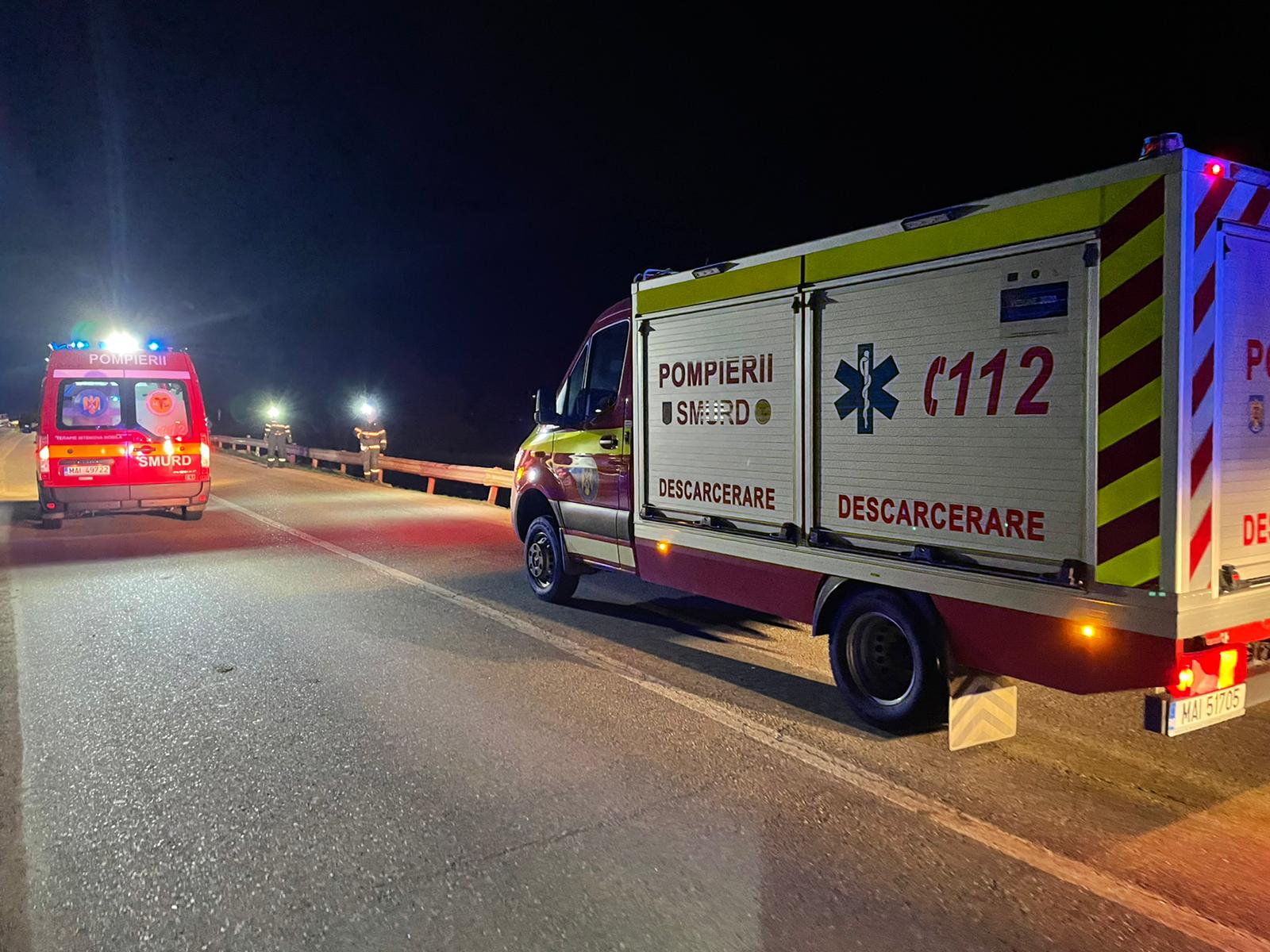 Actualizare. Accident între Porumbacu și Scoreiu între două autoturisme și un TIR
