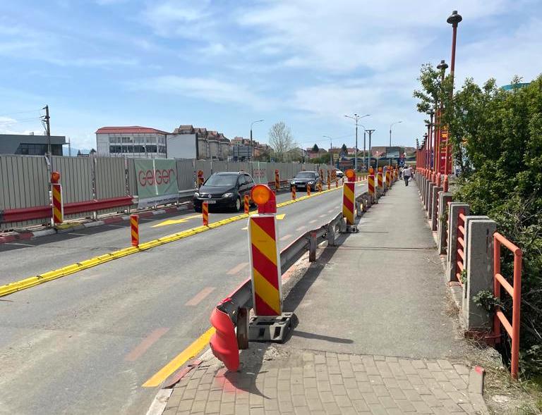 VIDEO S-a redeschis circulația pe șoseaua Alba Iulia. Atenție la modificările din trafic!