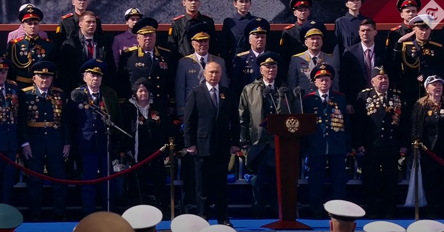 VIDEO Vladimir Putin de Ziua Victoriei: Occidentul se pregătea să ne invadeze pământul, inclusiv Crimeea