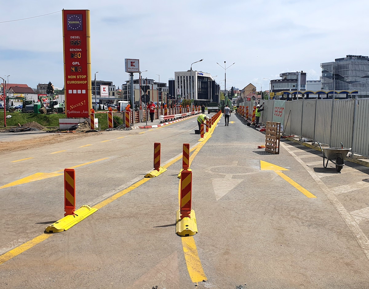 Betoane neprevăzute: se prelungesc restricțiile pe podul de pe Alba Iulia cu încă 11 zile peste termenul inițial