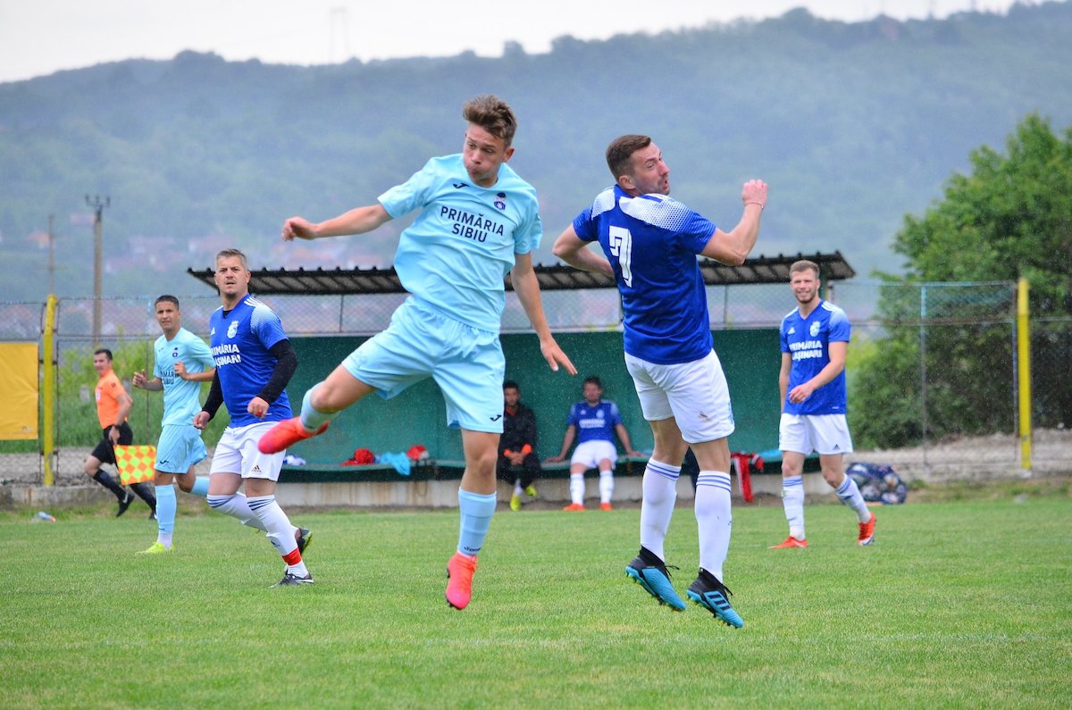 Inter Sibiu poate ajunge în Liga 3. ”Dublă” cu Olimpic Zărnești în 18 și 25 iunie