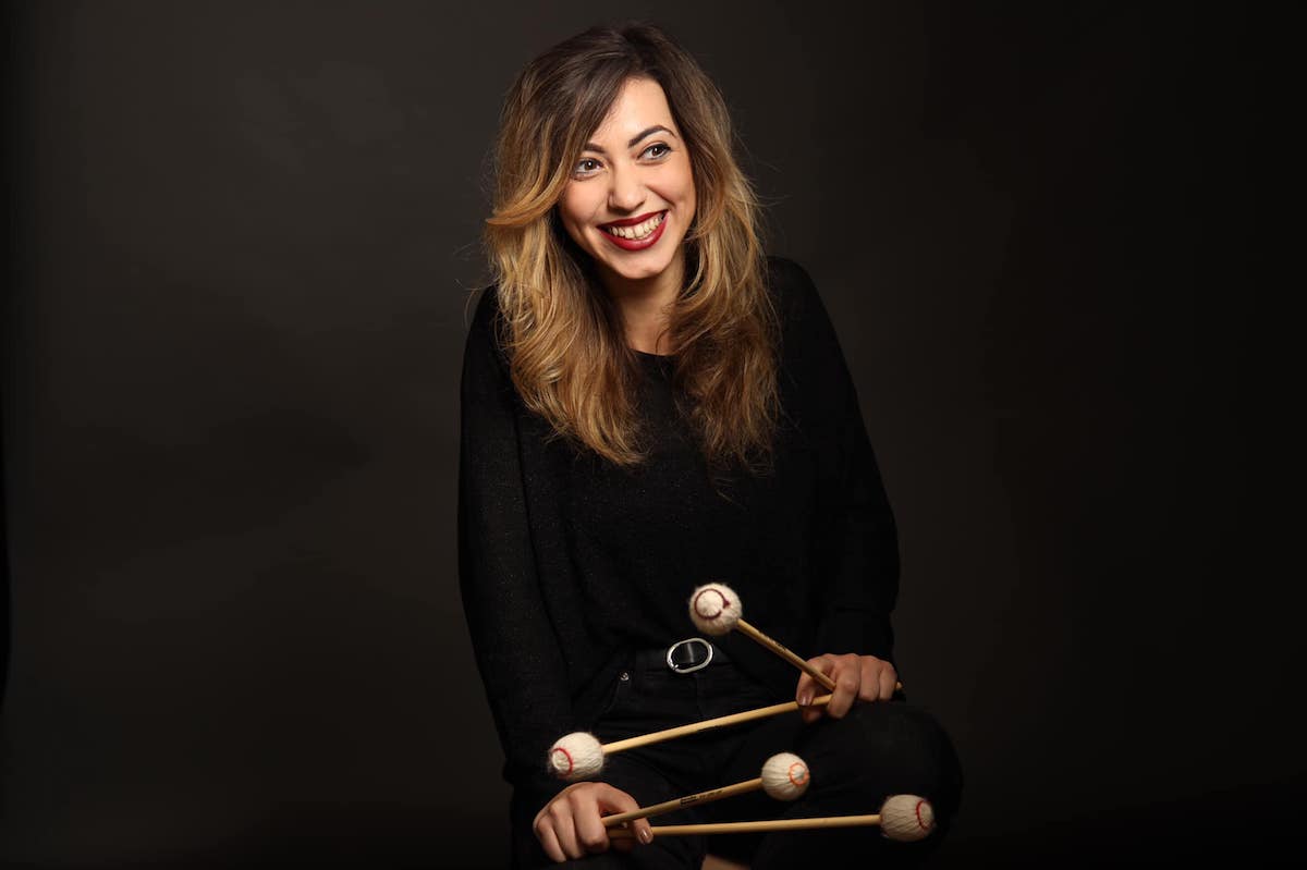 Irina Rădulescu, în recitalul „Marimba - The Journey”, la Sibiu