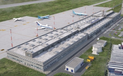 48,5 mil. de euro: Aeroportul Sibiu se extinde cu un mega-șantier, pe care călătorii îl vor simți o singură zi