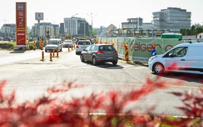 S-a redeschis circulația pe podul de pe șoseaua Alba Iulia
