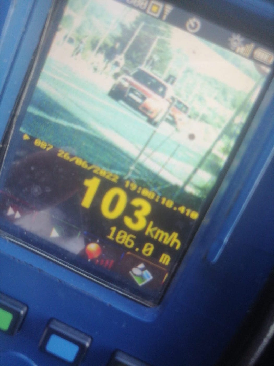 Trei șoferi prinși pe Calea Cisnădiei cu peste 100 km/h