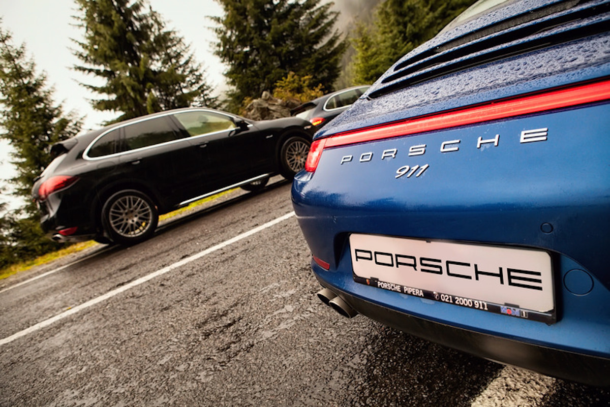 Clip publicitar Porsche pe Transfăgărășan. Drumul e închis până la ora 16