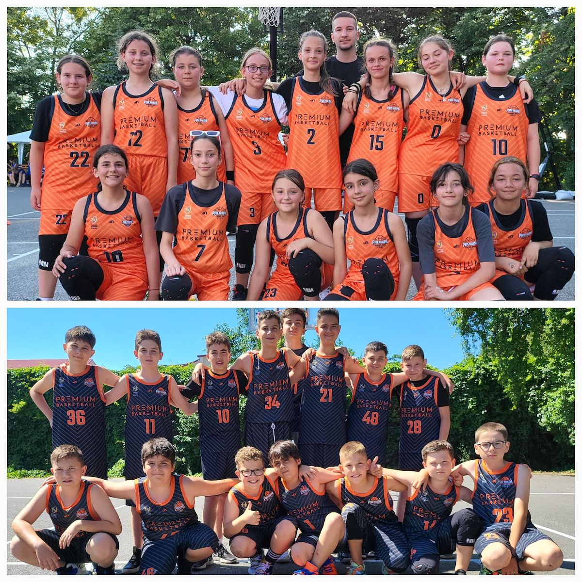 Băieții de la ACS Premium Sibiu, campioni la festivalul de babybaschet și minibaschet din Costinești