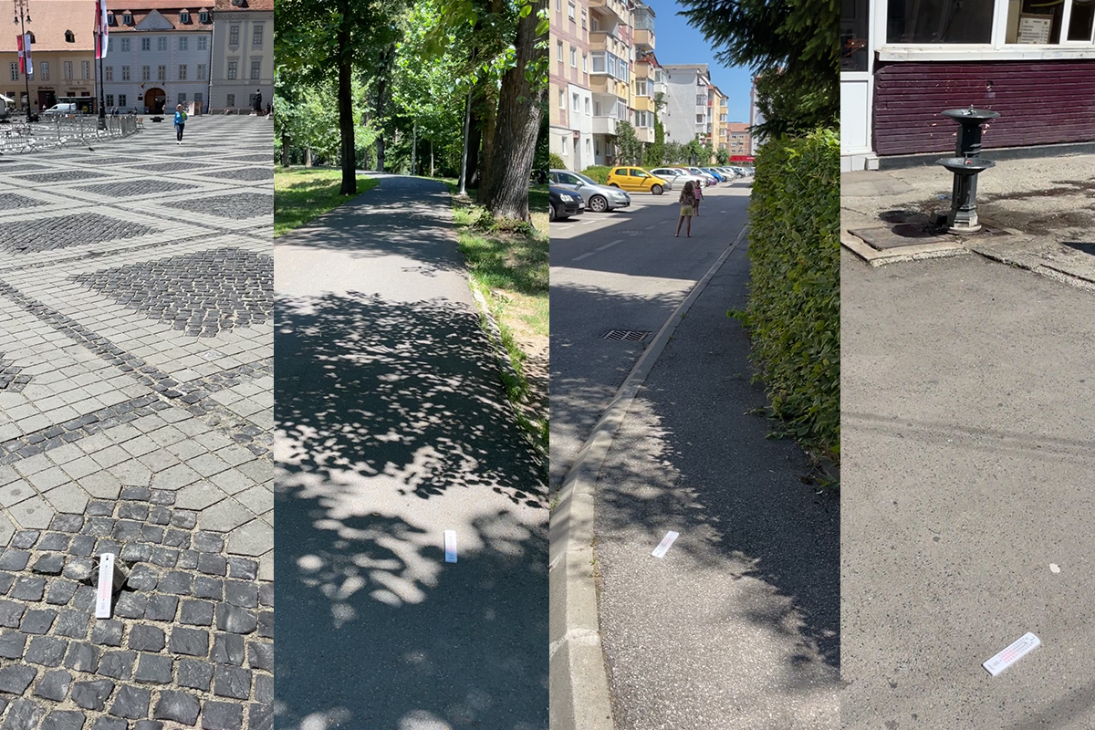 VIDEO – Sibiul sub caniculă. Diferențe mari de temperatură între cartiere din cauza lipsei spațiilor verzi
