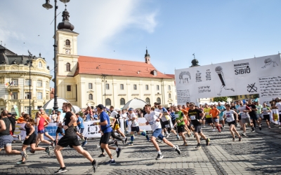 FOTO VIDEO Ediție specială a Maratonului Internațional Sibiu, prima după pandemie