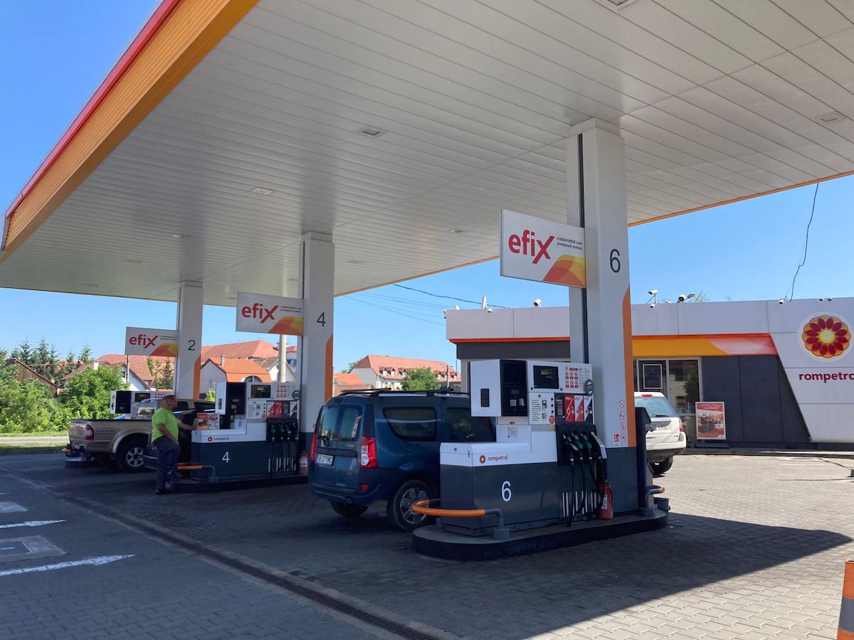 benzinărie rompetrol