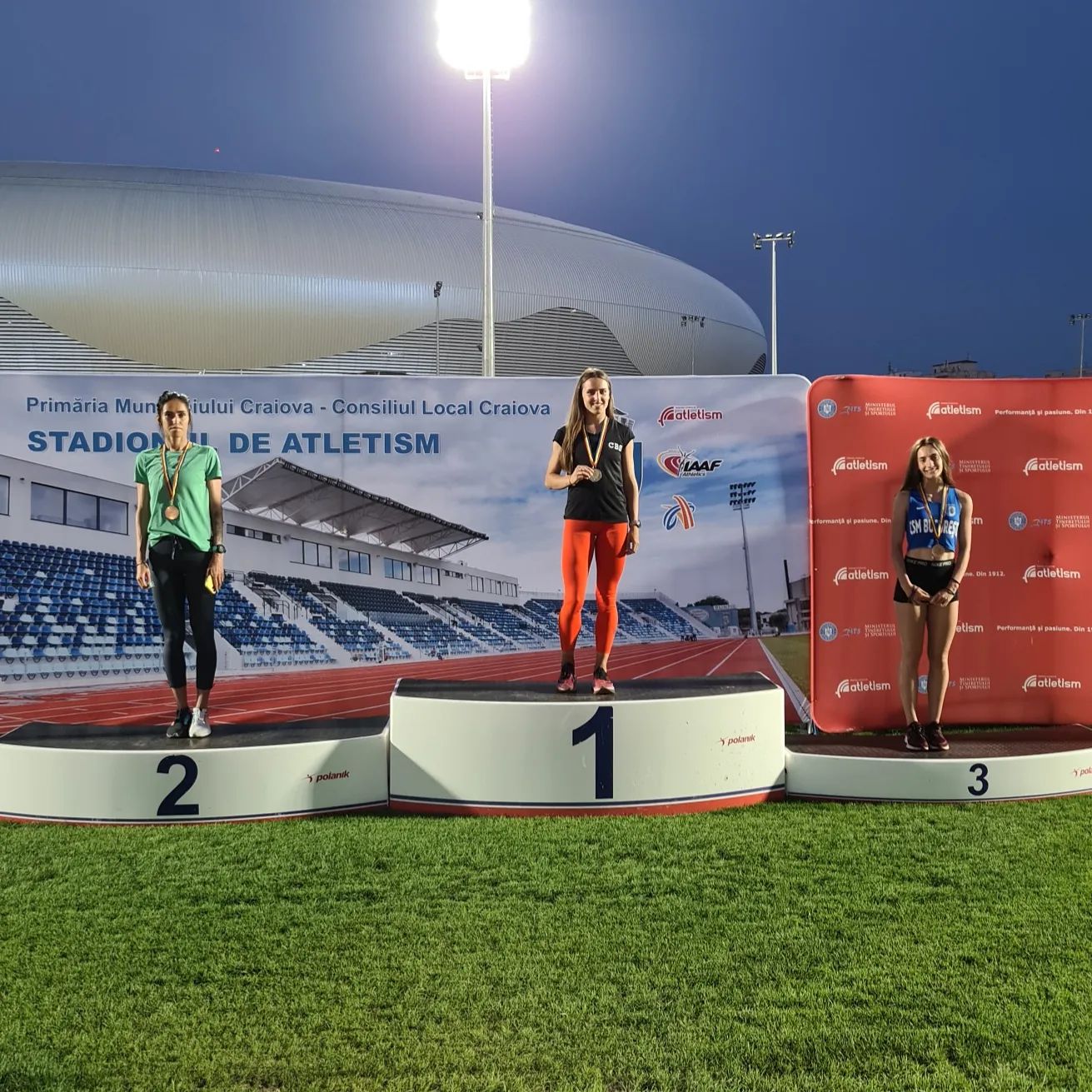 Sportivă din Sibiu, campioana internațională a României la atletism, la 800 de metri