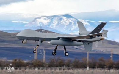 O dronă americană s-a prăbuşit în apropierea Bazei Aeriene de la Câmpia Turzii
