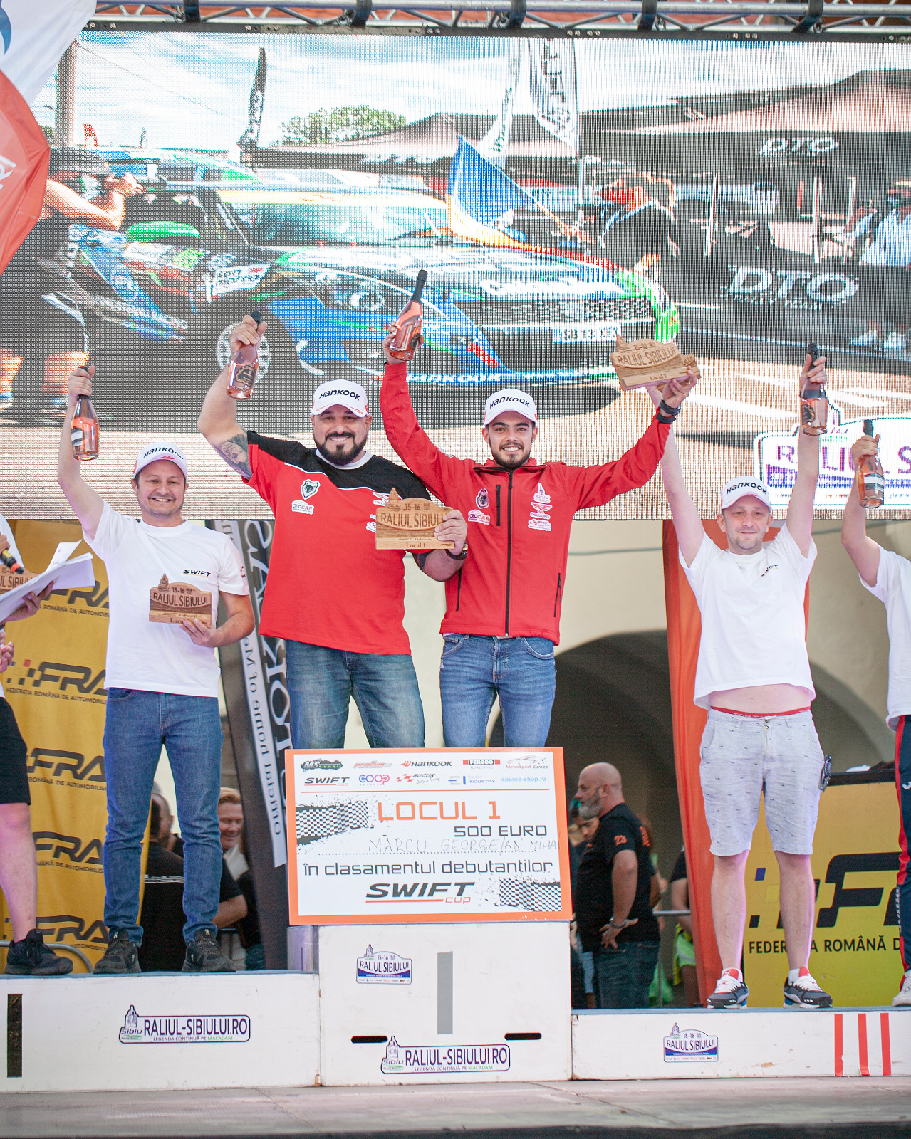 Sibienii George Marcu și Adrian Mihai, de patru ori pe podium, la Raliul Sibiului
