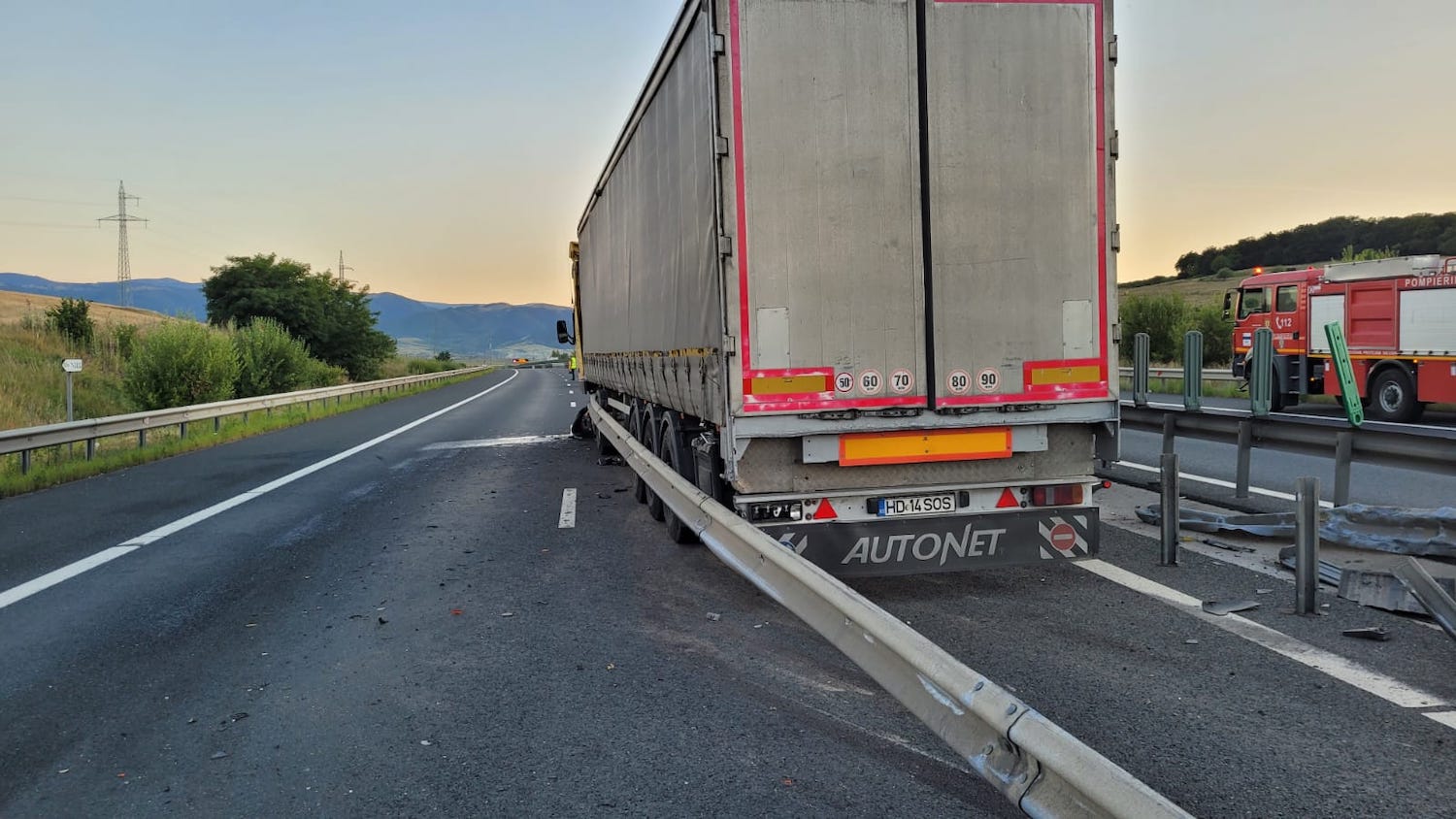 autostrada a1 accident tir