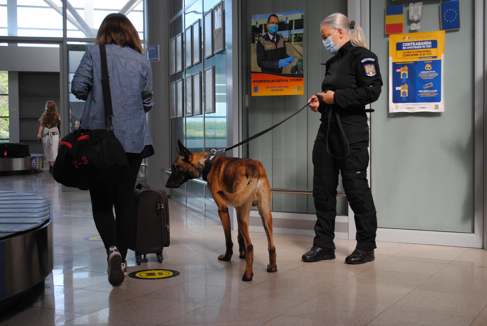 Poliția de Frontieră face angajări. Posturi disponibile pe Aeroportul Sibiu