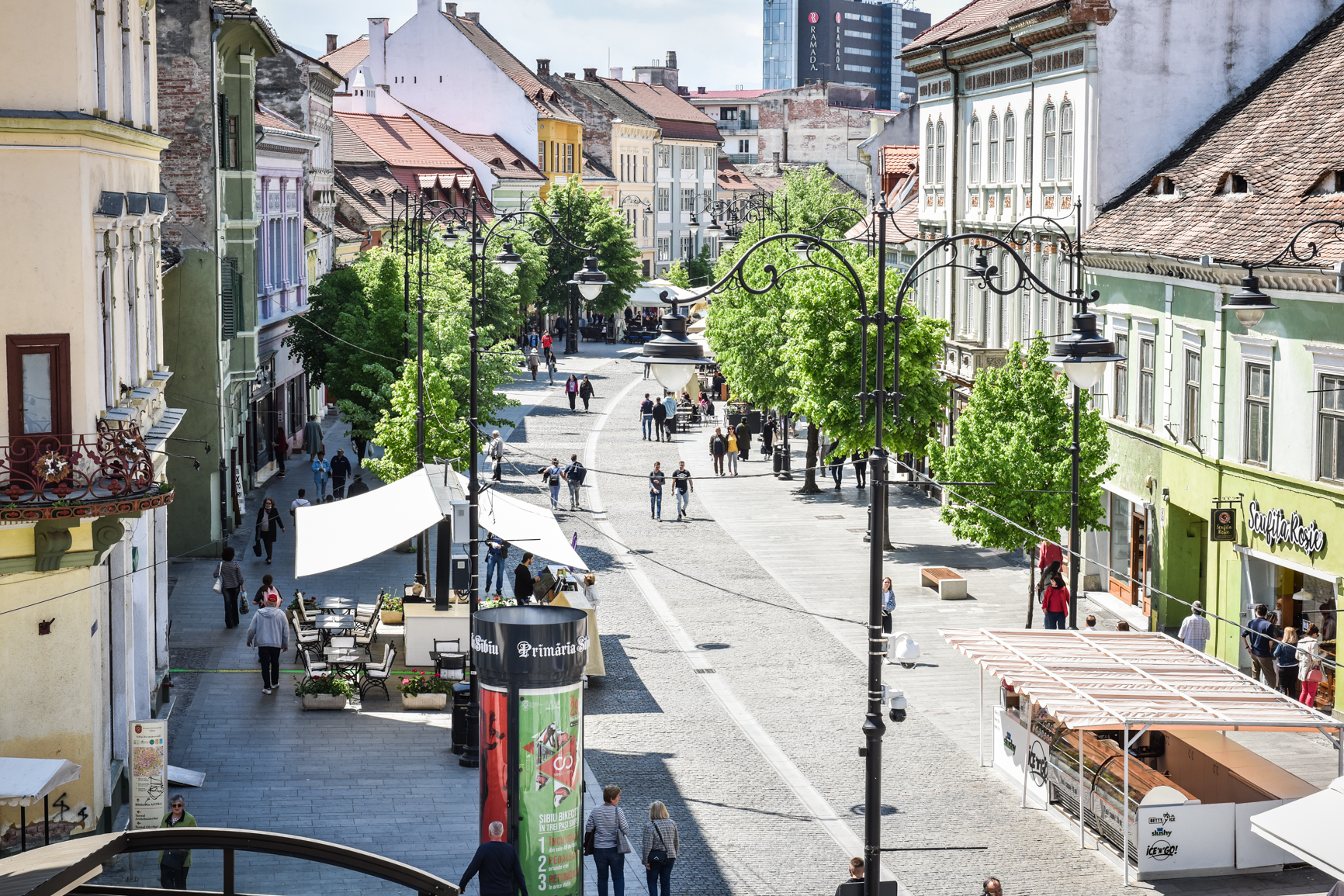 Val de căldură în Sibiu cu temperaturi de până la 37 de grade. Atenționare meteo cod galben, până vineri