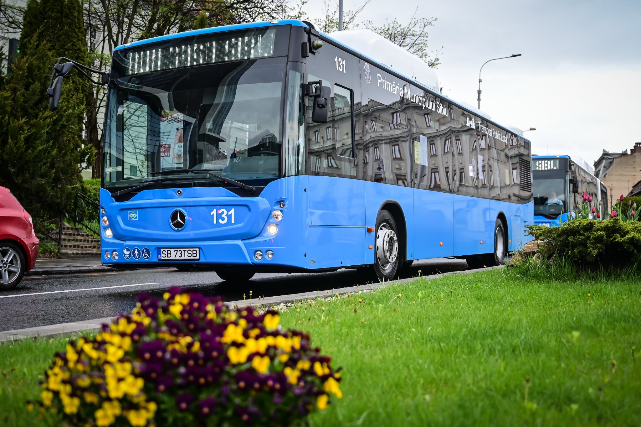 Tursib anunță o nouă stație de autobuz în Sibiu. Deservește noul centru comercial