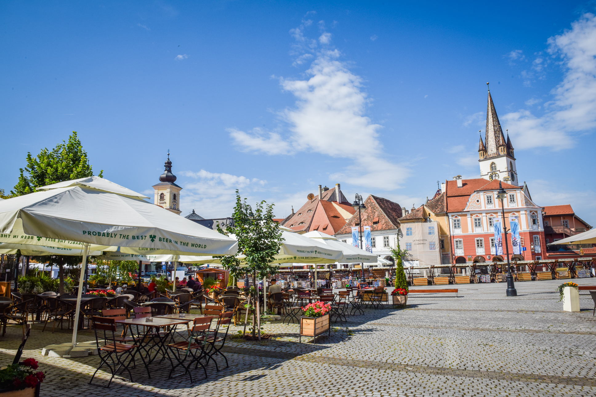 Turismul în Sibiu: Au dispărut străinii. Pe lângă problema războiului, ”orașul nostru nu e asimilat cu un loc în care să poți face o baie”