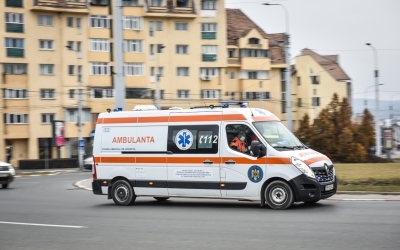 Accident în giratoriul Ștefan cel Mare cu Moldoveanu, din cauza unui șofer care nu a acordat prioritate