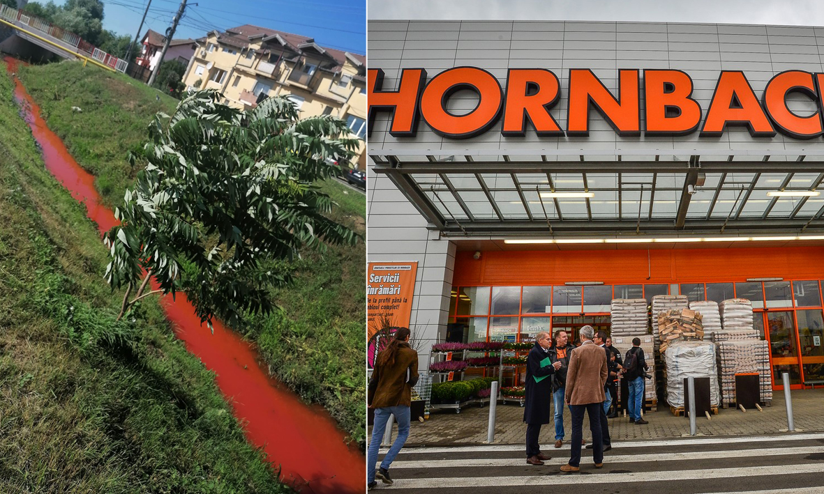 Reacția Hornbach la poluarea din Sibiu: Nu vorbim despre o poluare industrială. Situația a fost remediată