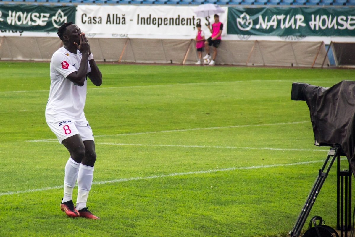 Baba Alhassan, jucătorul AFC Hermannstadt, vedetă în Ghana: ”E într-o formă excelentă”