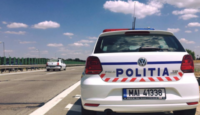 Șofer prins cu 173 km/h pe A1, în apropiere de Miercurea Sibiului