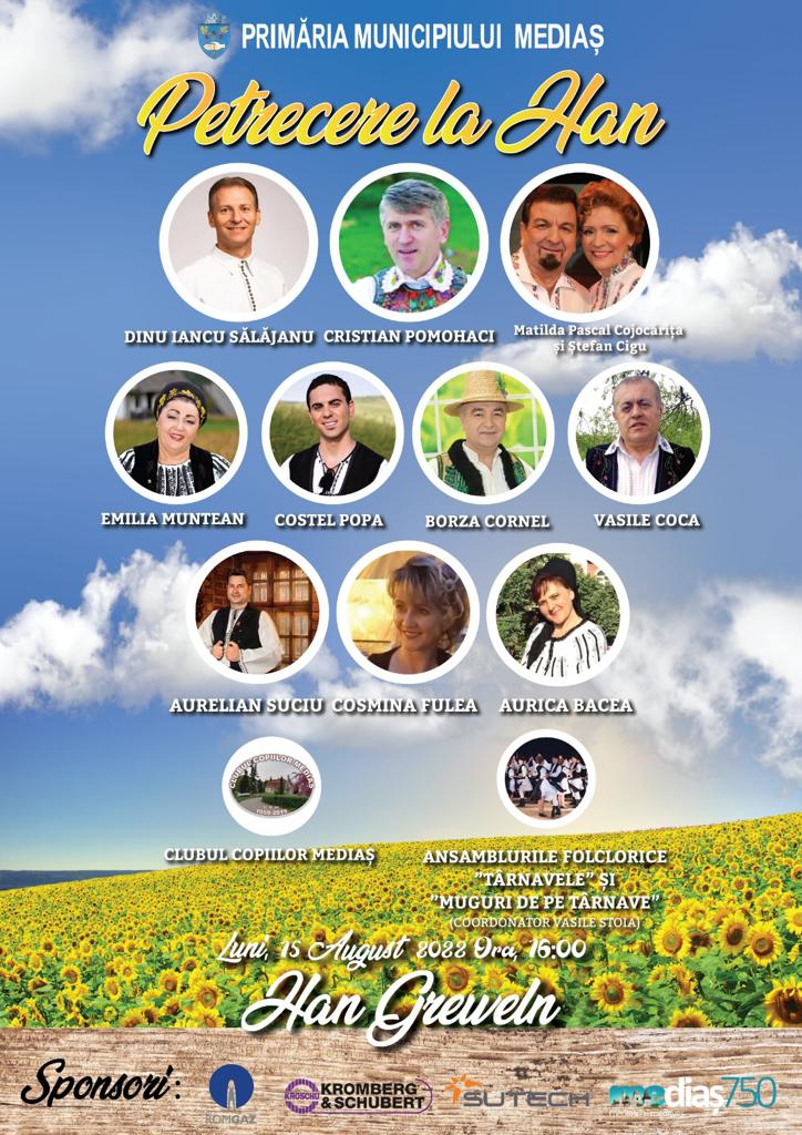 Petrecere la Han, eveniment folcloric organizat de primăria Mediaș